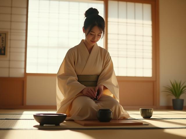 伝統的な茶道体験